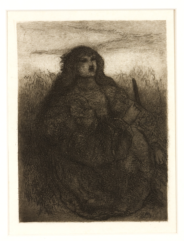 Meisje met spinrokken