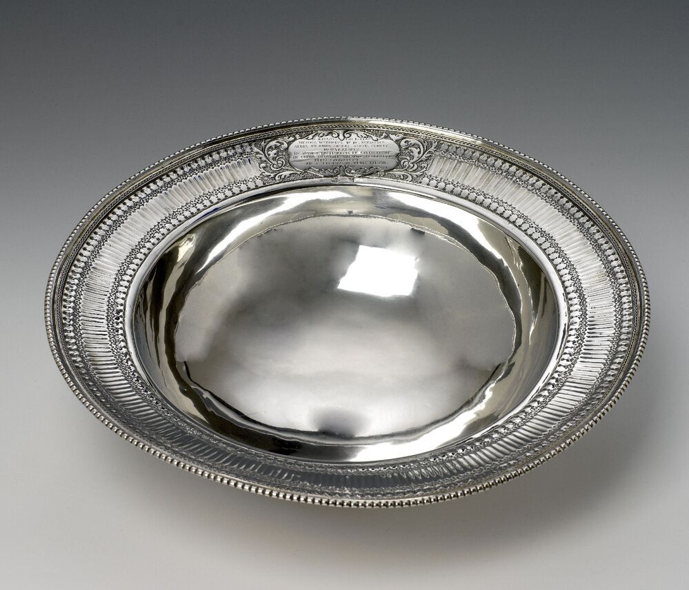 Doopvont collecteschaal Akerk Groningen