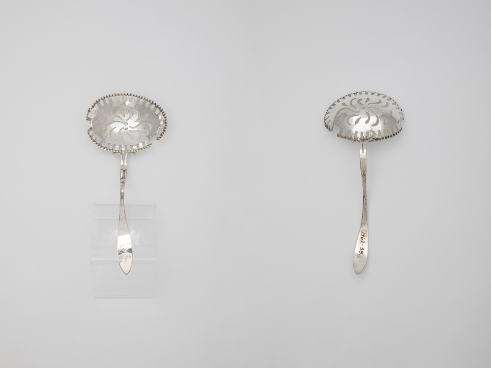 Suikerschep van zilver