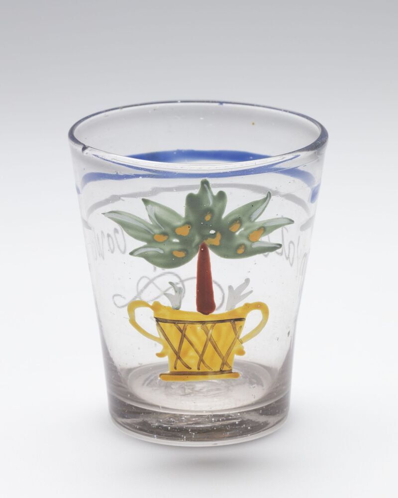 Drinkglas "Vivat oranigen bowen"