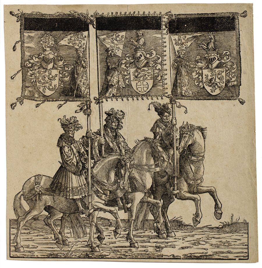 De triomftocht van keizer Maximiliaan I