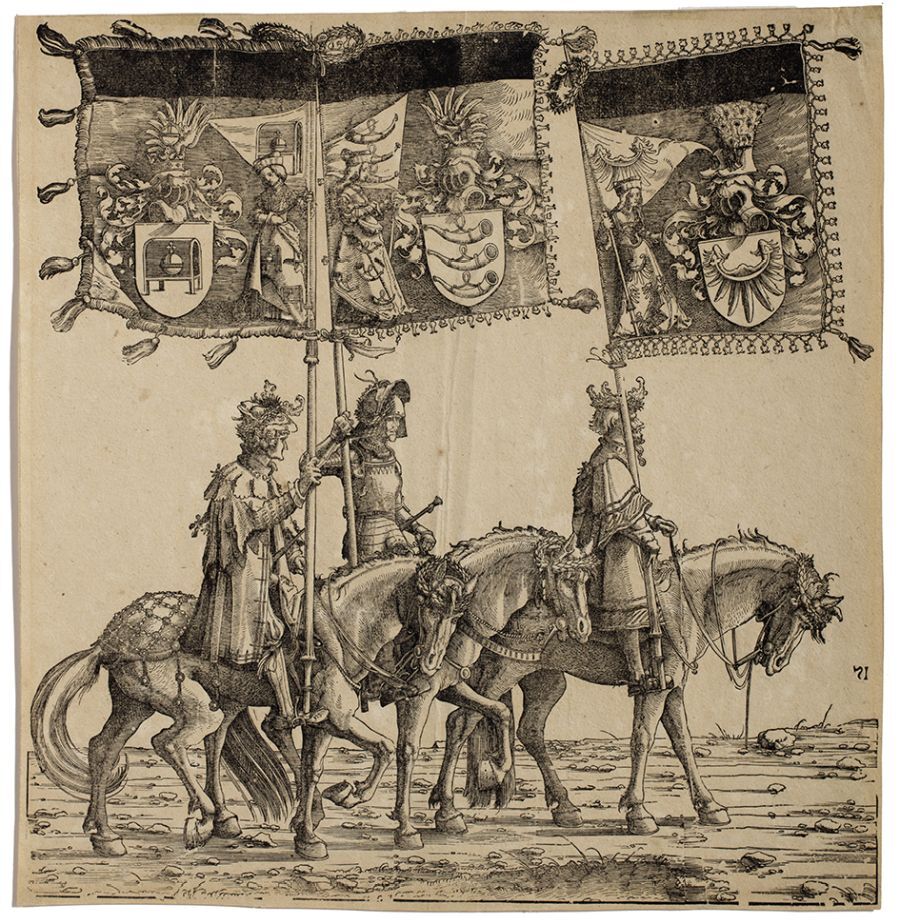 De triomftocht van keizer Maximiliaan I