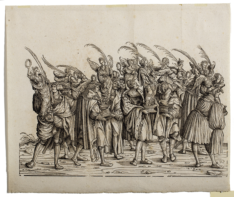 De triomftocht van keizer Maximiliaan I