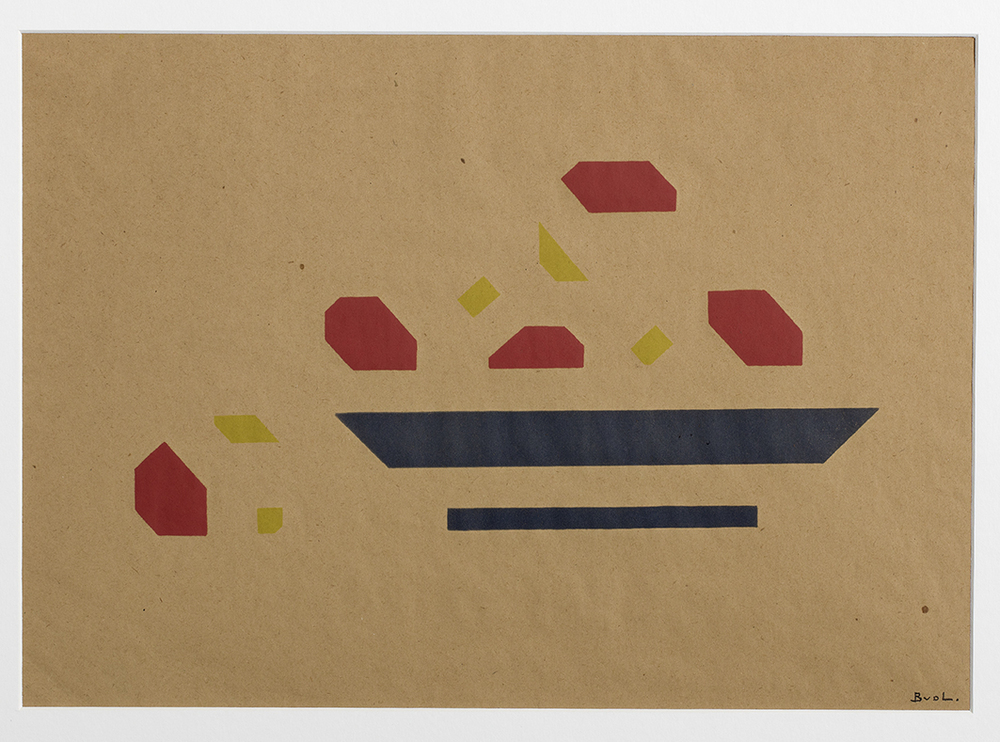 Stilleven: fruitschaal met appels