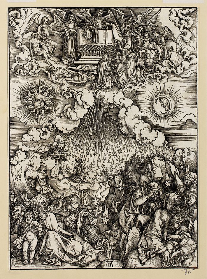 Het verbreken van het vijfde en zesde zegel