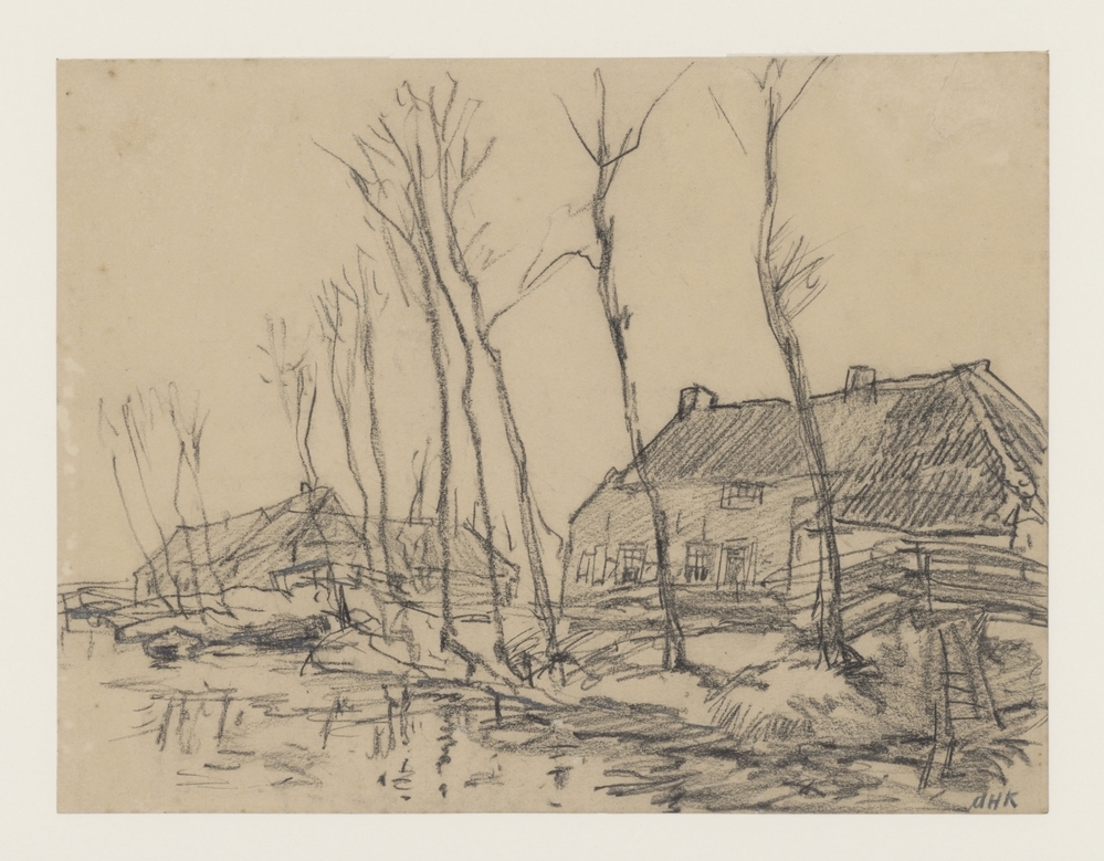 Boerderij aan het water