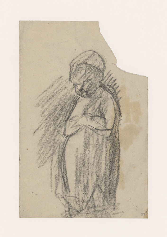 Staande kinderfiguur