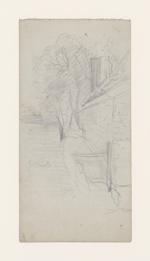 Zijgevel van een huis