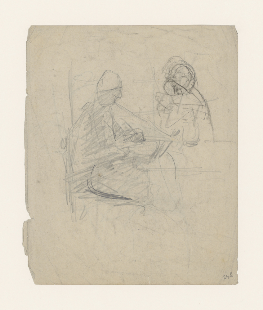 Twee mensen in gespek