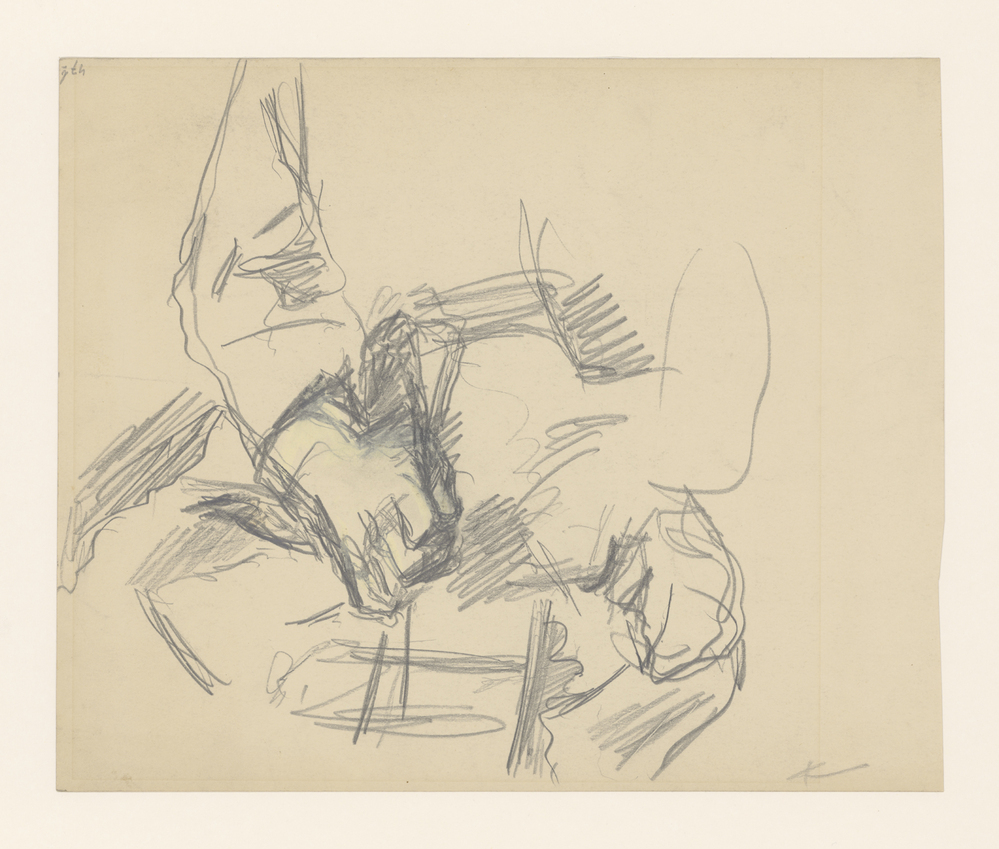 Zittende man met gereedschap