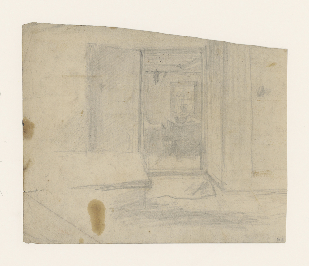 Doorkijkje in een binnenhuis