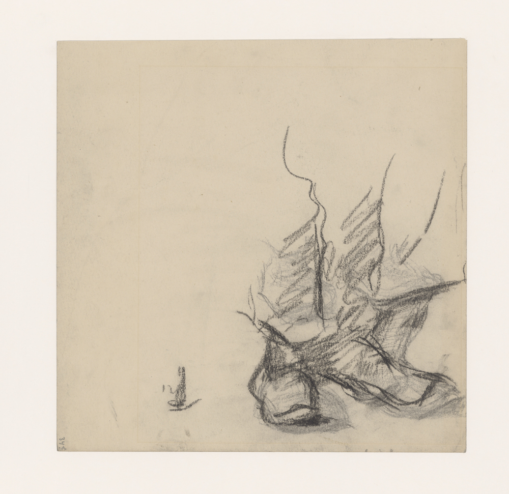 Schets van twee voeten