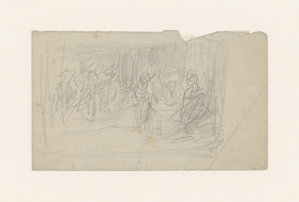 Gezelschap aan tafel