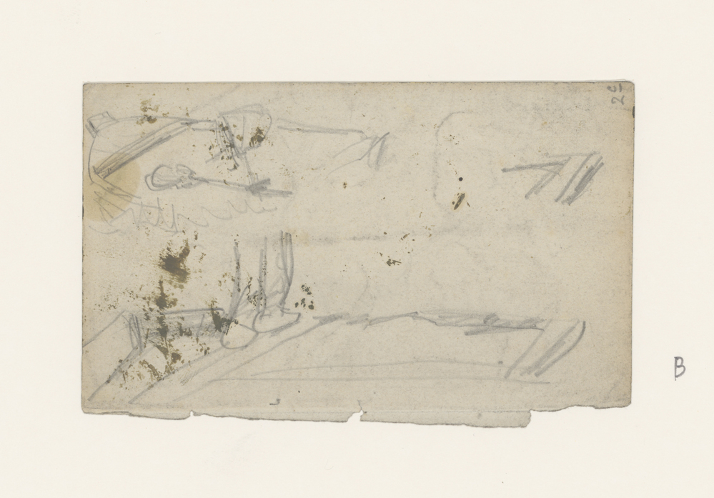 Schets van een scheepsdek