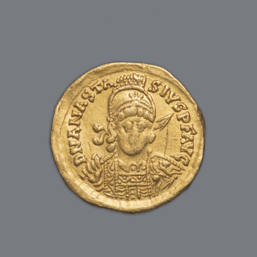 Solidus, Aanatatius, Byzantijnse Rijk