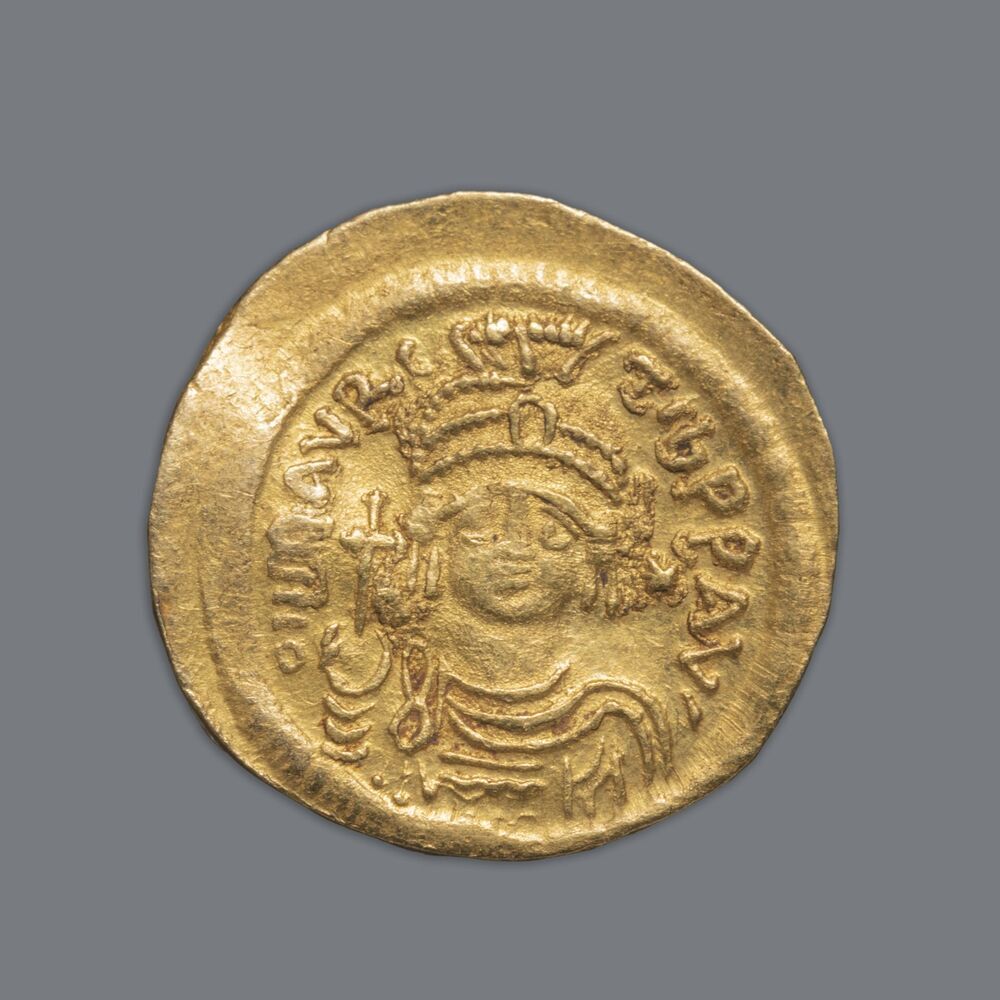 Solidus, Mauricius Tiberius, Byzantijnse Rijk