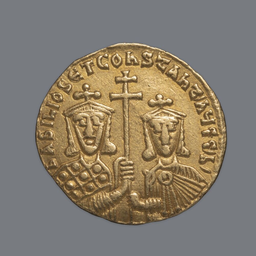 Solidus, Basilius Const III, Byzantijnse Rijk