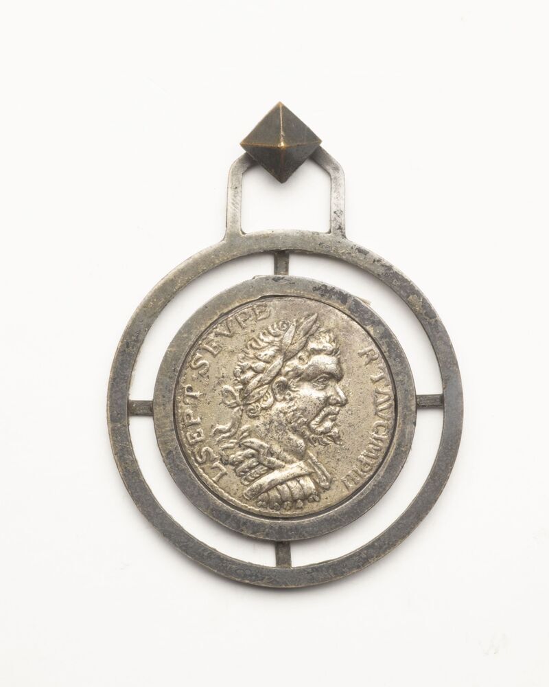 Phalera (Medaillon) met het portret van Lucius Septimus Severus (Martenshoek)