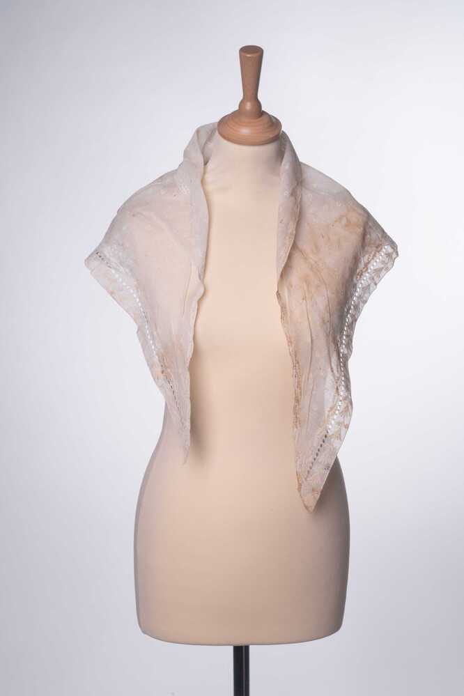 Halsdoek van neteldoek