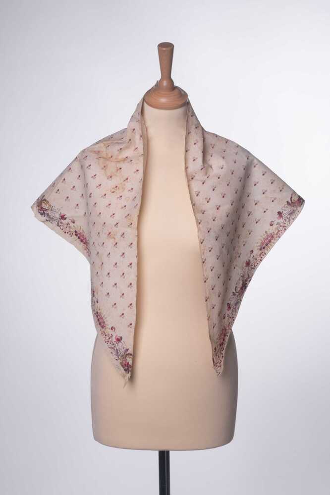 Halsdoek van bedrukt katoen