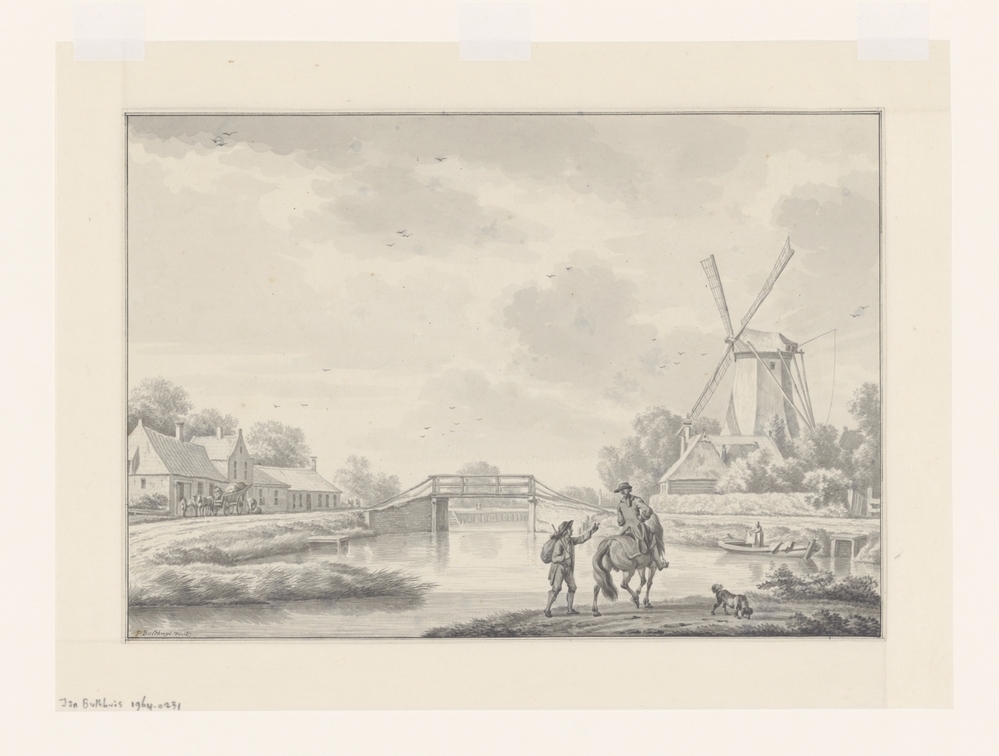 Noorderhoogebrug buiten de Ebbingepoort