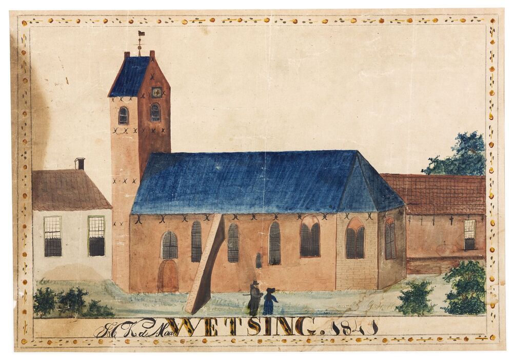 De kerk te Wetsinge