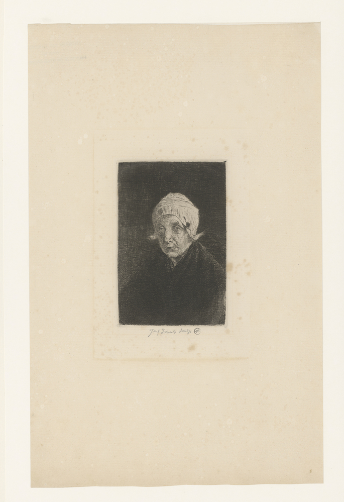 Katwijkse oude vrouw