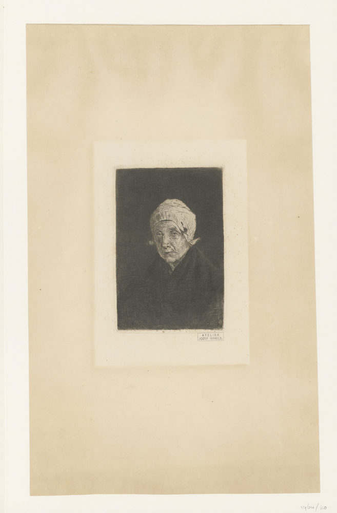 Katwijkse oude vrouw