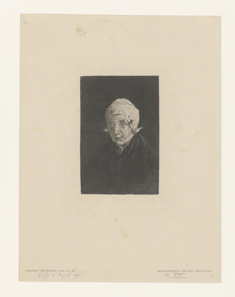 Katwijkse oude vrouw