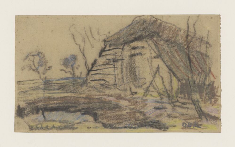 Boerenschuur met erf