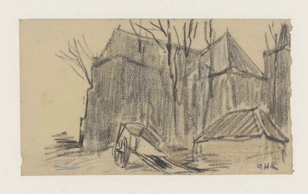 Schets van een dorpskerk