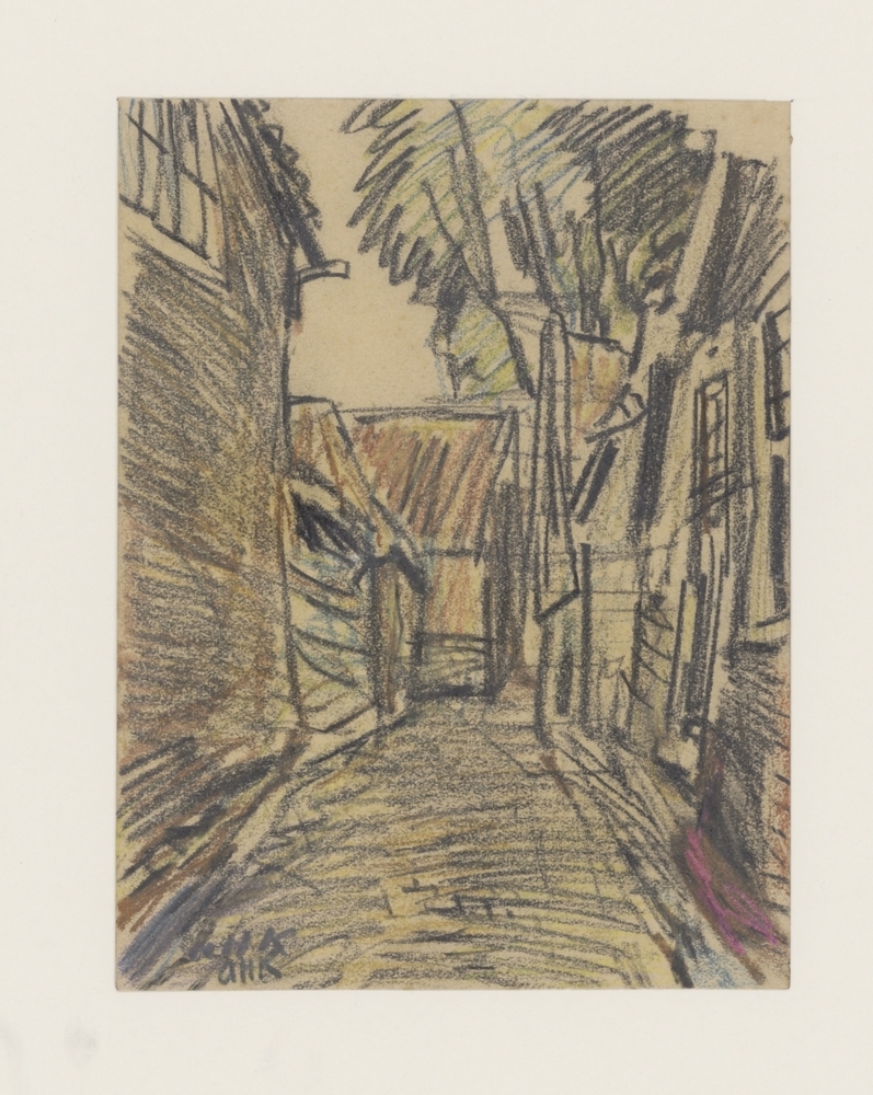 Hoekje in dorpsstraat