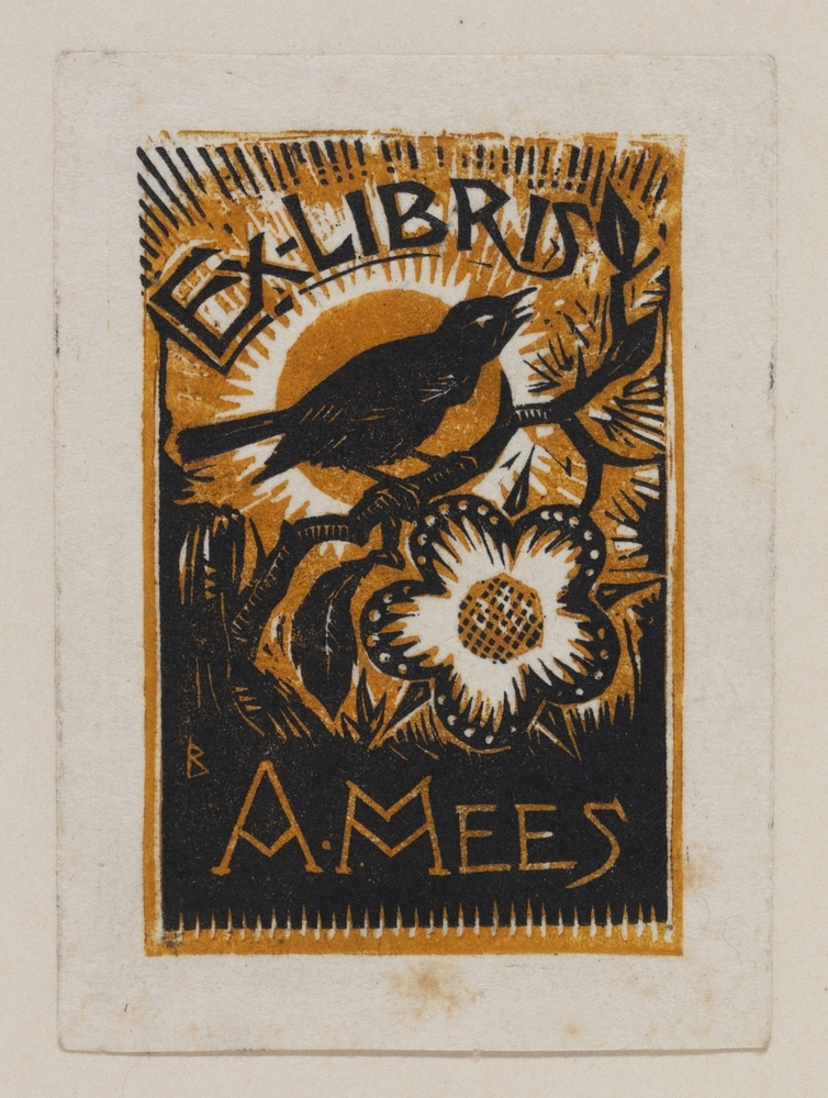 Ex-libris A. Mees