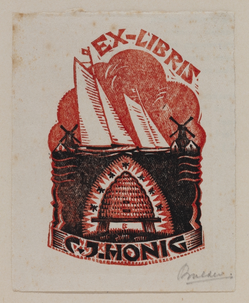 Ex-libris C.J. Honig