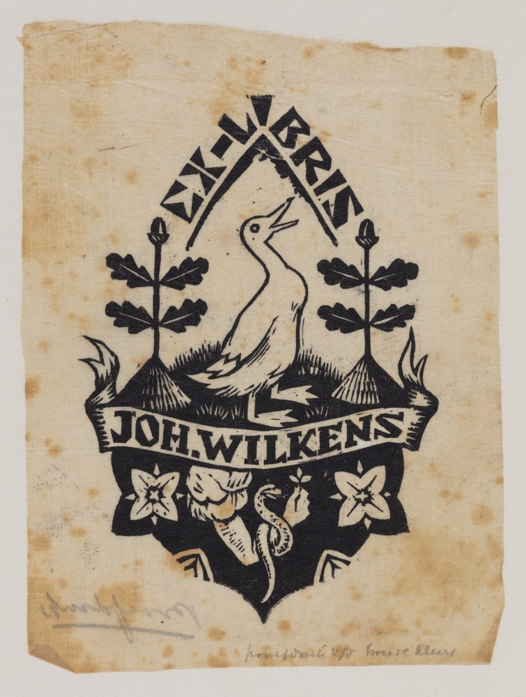 Ex-libris Joh. Wilkens