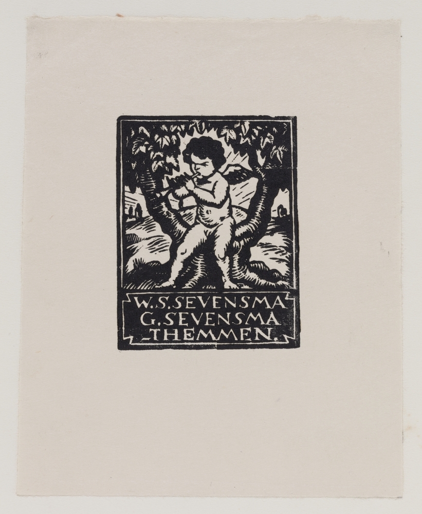 Ex-libris W.S. Sevensma, G. Sevensma-Themmen