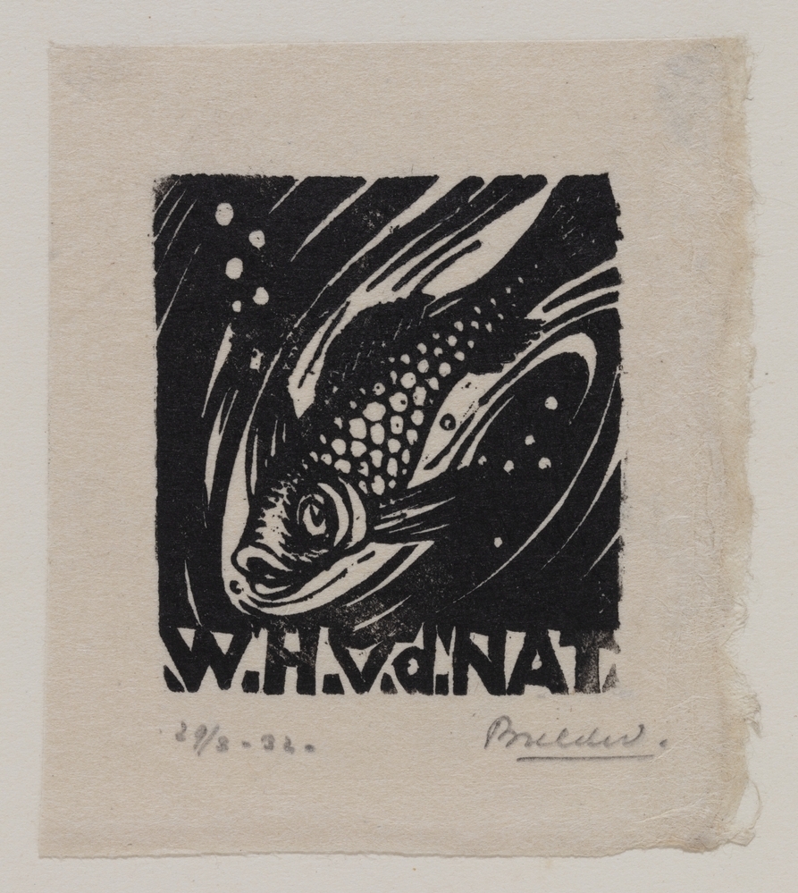 Ex-libris W.H. v.d. Nat