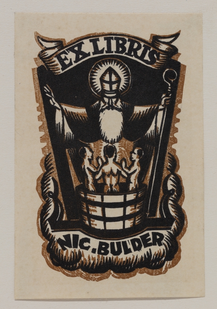 Ex-libris Nic. Bulder