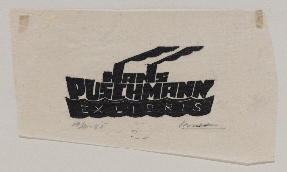 Ex-libris Hans Puschman