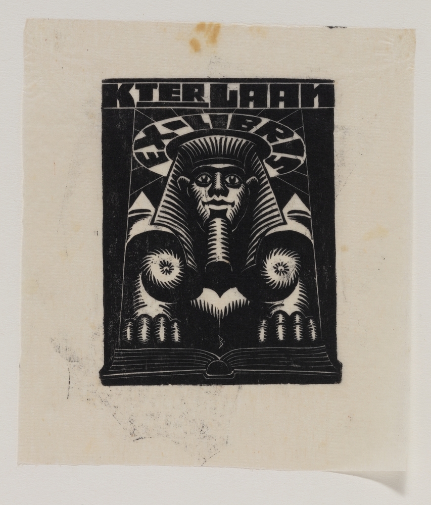 Ex-libris K. ter Laan