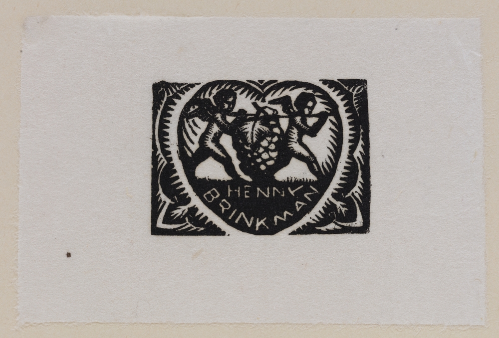 Ex-libris Henny Brinkman