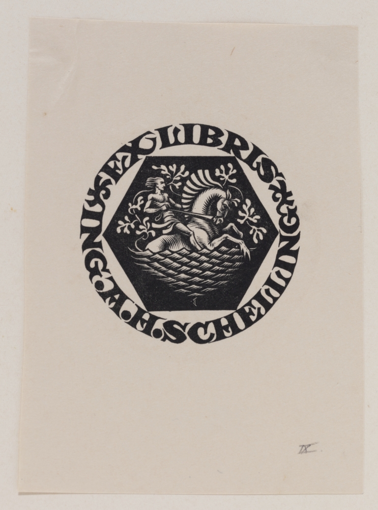 Ex-libris ing. A.H. Schelling