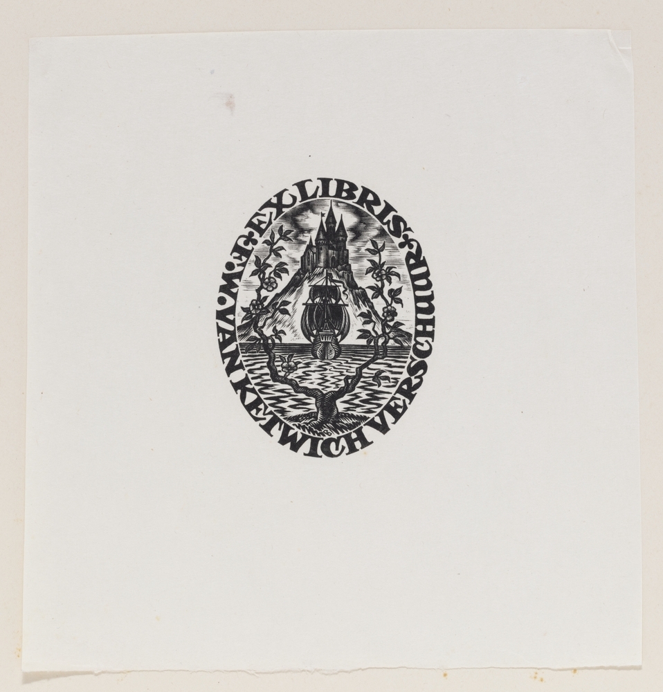 Ex-libris F.W. van Ketwich Verschuur