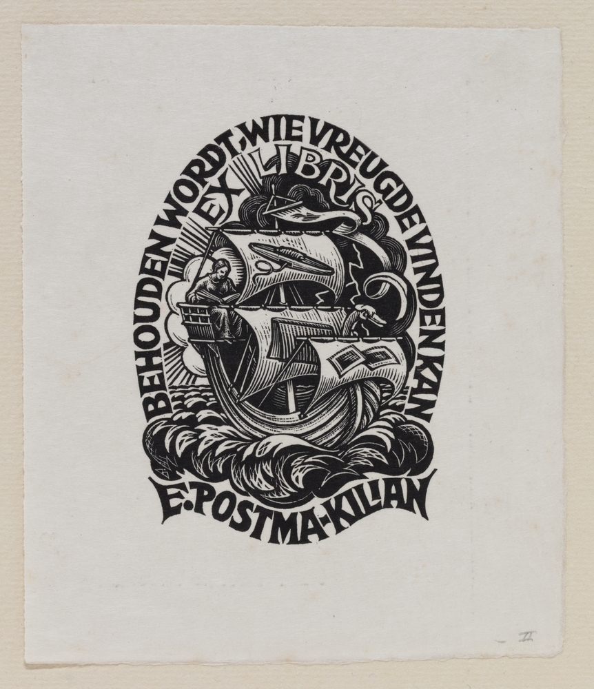 Ex-libris E. Postma-Kilian
