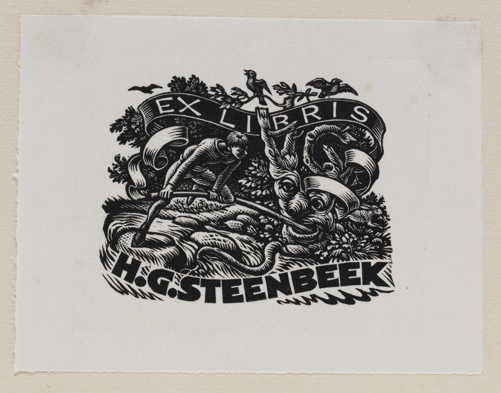 Ex-libris H.G. Steenbreek