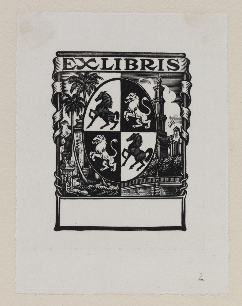 Ex-libris zonder naam