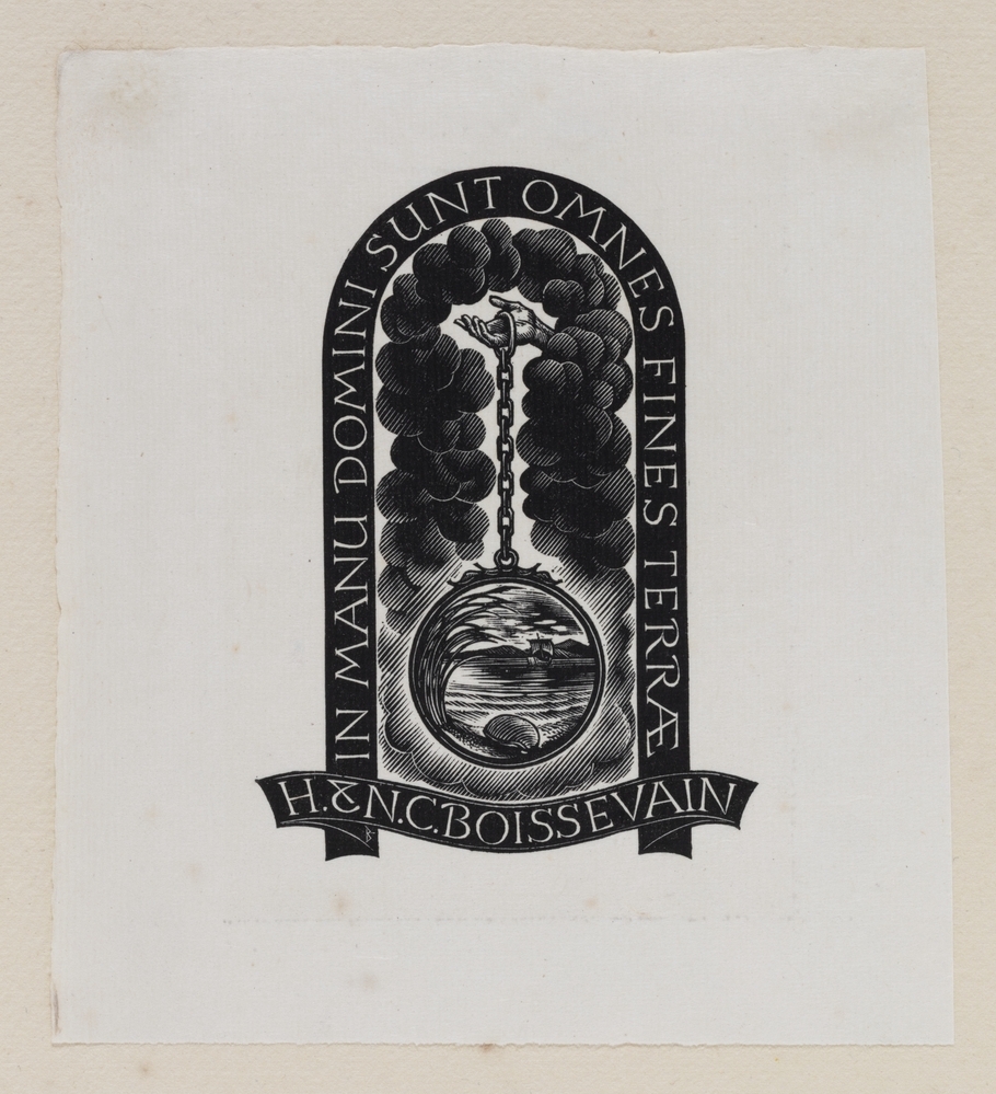 Ex-libris H. & N.C. Boissevain