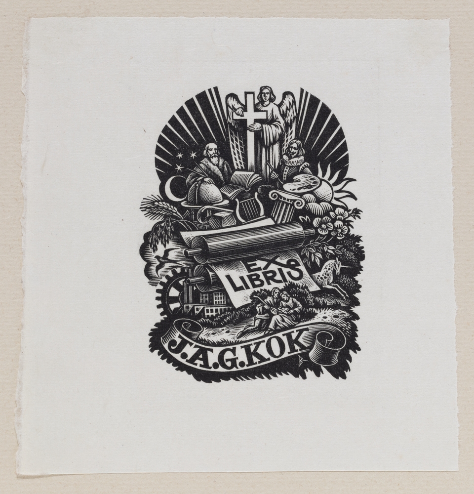 Ex-libris J.A.G. Kok