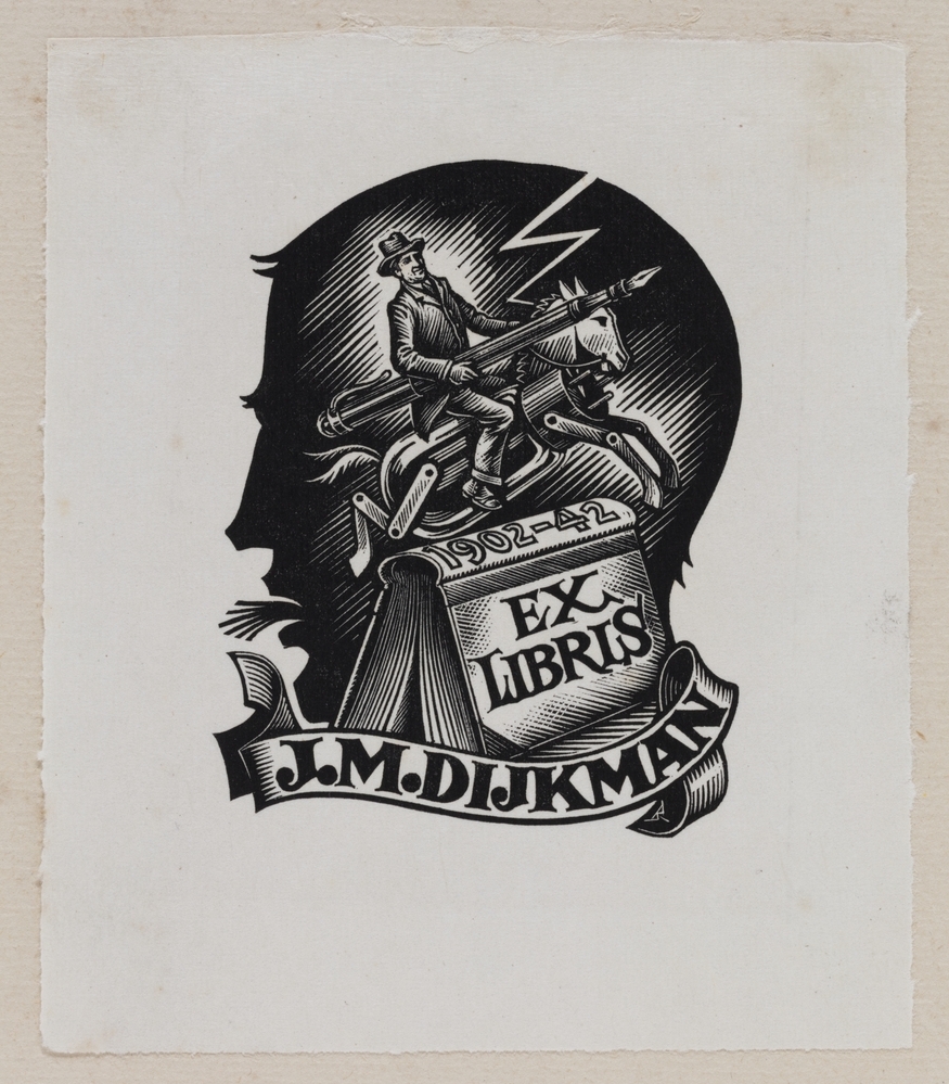 Ex-libris J.M. Dijkman