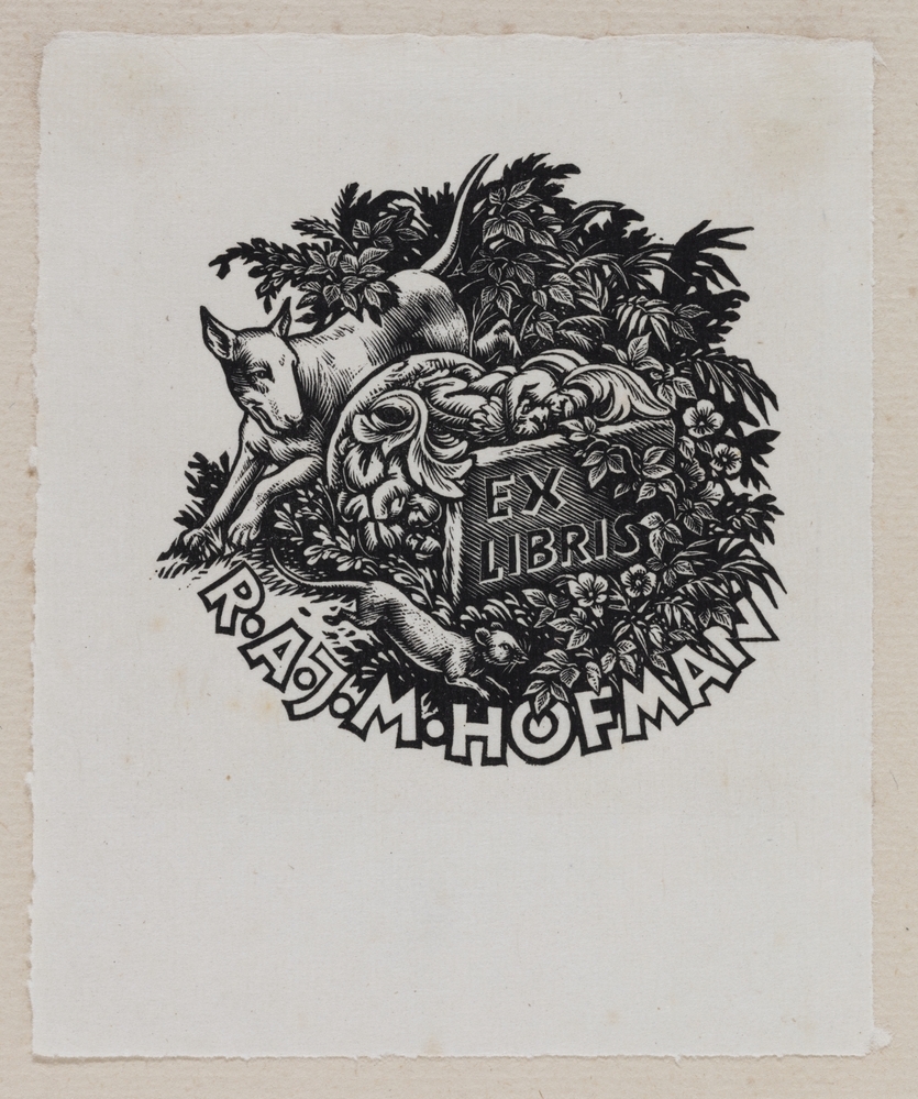 Ex-libris R.A.J.M. Hofman